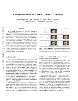 Champion Solution for the WSDM2023 Toloka VQA Challenge