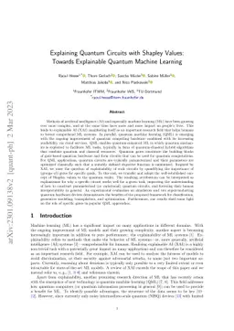Explaining Quantum Circuits with Shapley Values: Towards Explainable Quantum Machine Learning