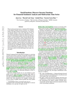 StockEmotions: Discover Investor Emotions for Financial Sentiment
  Analysis and Multivariate Time Series