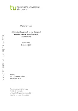 A Structural Approach to the Design of Domain Specific Neural Network
  Architectures