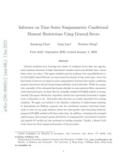 Inference on Time Series Nonparametric Conditional Moment Restrictions
  Using General Sieves