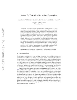 Image To Tree with Recursive Prompting