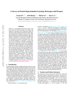 A Survey on Protein Representation Learning: Retrospect and Prospect