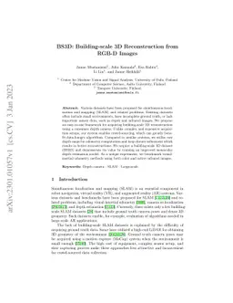 BS3D: Building-scale 3D Reconstruction from RGB-D Images