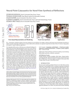 Neural Point Catacaustics for Novel-View Synthesis of Reflections
