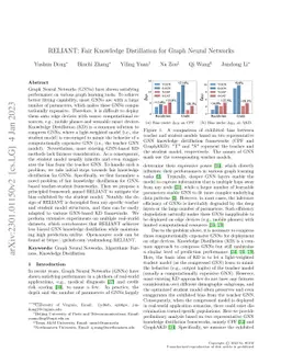 RELIANT: Fair Knowledge Distillation for Graph Neural Networks