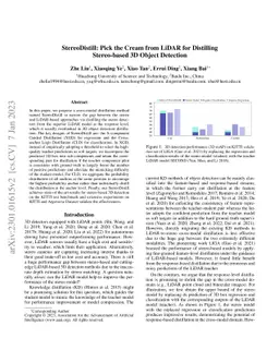 StereoDistill: Pick the Cream from LiDAR for Distilling Stereo-based 3D
  Object Detection