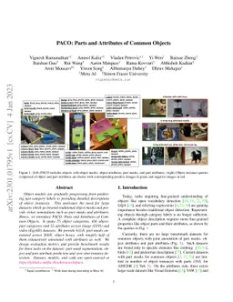 PACO: Parts and Attributes of Common Objects