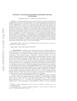 L-HYDRA: Multi-Head Physics-Informed Neural Networks