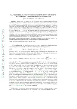 Randomized Block-Coordinate Optimistic Gradient Algorithms for Root-Finding Problems