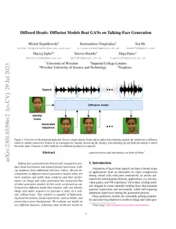 Diffused Heads: Diffusion Models Beat GANs on Talking-Face Generation