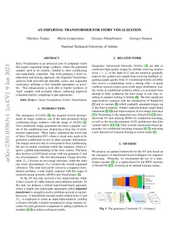 An Impartial Transformer for Story Visualization