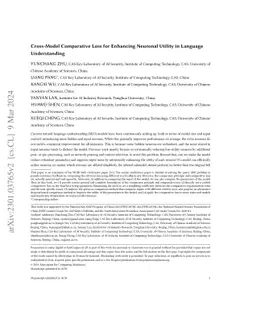 Cross-Model Comparative Loss for Enhancing Neuronal Utility in Language
  Understanding