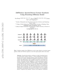 DiffMotion: Speech-Driven Gesture Synthesis Using Denoising Diffusion
  Model