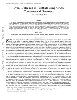 Event Detection in Football using Graph Convolutional Networks