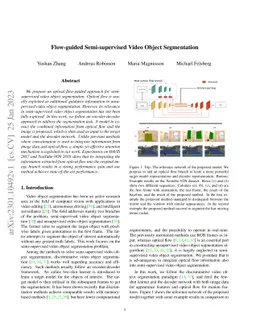 Flow-guided Semi-supervised Video Object Segmentation