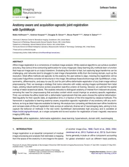 Anatomy-aware and acquisition-agnostic joint registration with
  SynthMorph