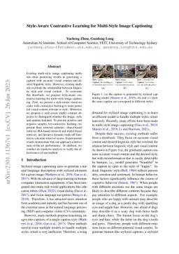 Style-Aware Contrastive Learning for Multi-Style Image Captioning