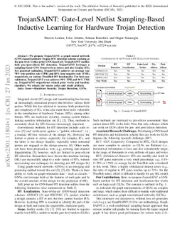 TrojanSAINT: Gate-Level Netlist Sampling-Based Inductive Learning for
  Hardware Trojan Detection
