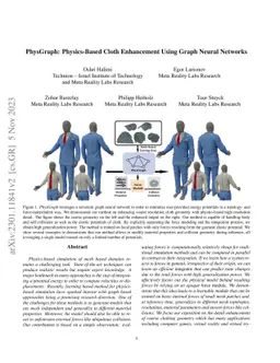 PhysGraph: Physics-Based Integration Using Graph Neural Networks
