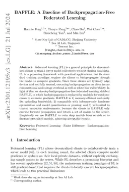 Does Federated Learning Really Need Backpropagation?