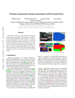 ProtoSeg: Interpretable Semantic Segmentation with Prototypical Parts