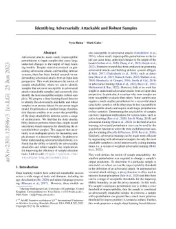 Identifying Adversarially Attackable and Robust Samples