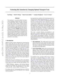 Unlocking Slot Attention by Changing Optimal Transport Costs