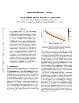 Meta-Learning Adaptive Loss Functions
