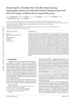 ParticleSeg3D: A Scalable Out-of-the-Box Deep Learning Segmentation
  Solution for Individual Particle Characterization from Micro CT Images in
  Mineral Processing and Recycling