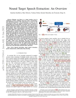 Neural Target Speech Extraction: An Overview