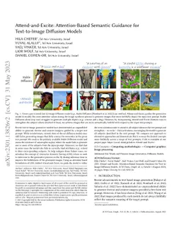 Attend-and-Excite: Attention-Based Semantic Guidance for Text-to-Image
  Diffusion Models