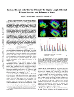 FR-LIO: Fast and Robust Lidar-Inertial Odometry by Tightly-Coupled
  Iterated Kalman Smoother and Robocentric Voxels