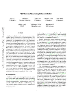 Q-Diffusion: Quantizing Diffusion Models