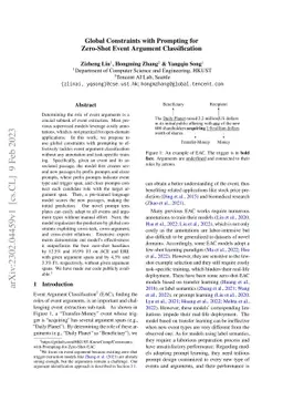 Global Constraints with Prompting for Zero-Shot Event Argument
  Classification