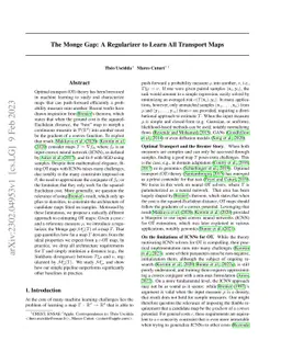 The Monge Gap: A Regularizer to Learn All Transport Maps