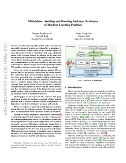Mithridates: Auditing and Boosting Backdoor Resistance of Machine
  Learning Pipelines