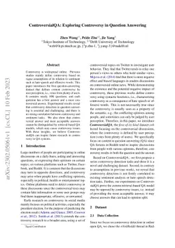 ControversialQA: Exploring Controversy in Question Answering