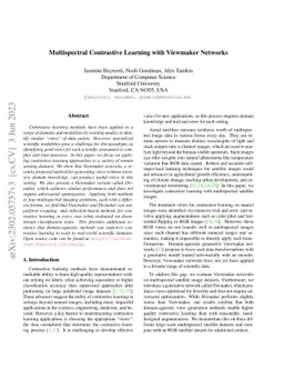 Multispectral Contrastive Learning with Viewmaker Networks