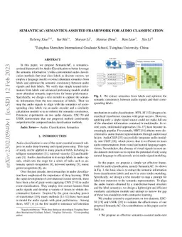SemanticAC: Semantics-Assisted Framework for Audio Classification