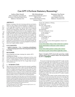 Can GPT-3 Perform Statutory Reasoning?