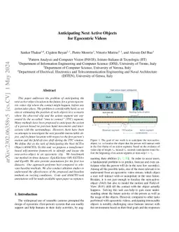 Anticipating Next Active Objects for Egocentric Videos