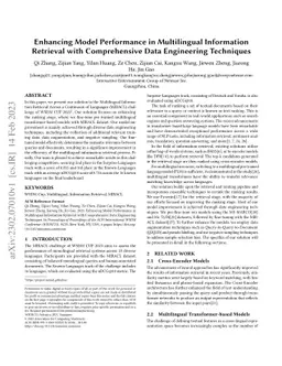 Enhancing Model Performance in Multilingual Information Retrieval with
  Comprehensive Data Engineering Techniques