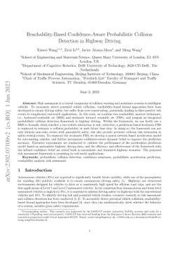 Reachability-Based Confidence-Aware Probabilistic Collision Detection in
  Highway Driving