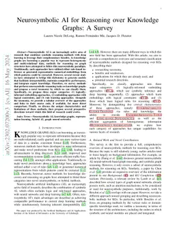 Neurosymbolic AI for Reasoning over Knowledge Graphs: A Survey