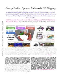 ConceptFusion: Open-set Multimodal 3D Mapping