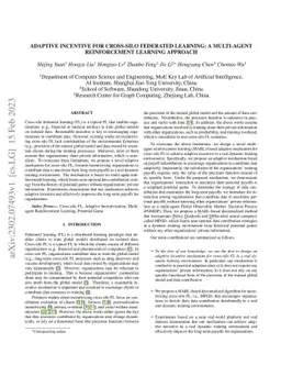 Adaptive incentive for cross-silo federated learning: A multi-agent
  reinforcement learning approach