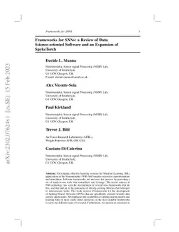 Frameworks for SNNs: a Review of Data Science-oriented Software and an
  Expansion of SpykeTorch