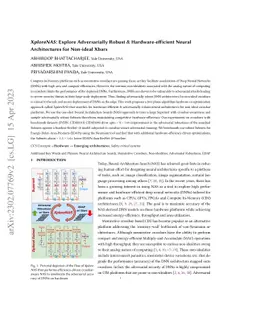 XploreNAS: Explore Adversarially Robust & Hardware-efficient Neural
  Architectures for Non-ideal Xbars