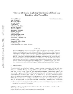 Trieste: Efficiently Exploring The Depths of Black-box Functions with
  TensorFlow